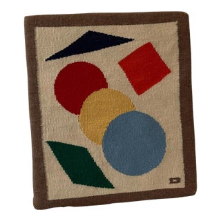 Modern Weaving of Shapes For Sale