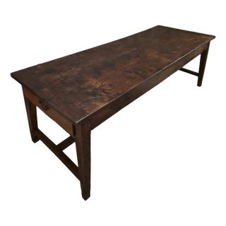 Antique French Farmhouse Table, 1780 For Sale