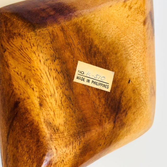 Mid Century Wood Card Suit Dishes - Set of 4 For Sale - Image 12 of 12