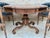 Dining Table with Armchairs in Leather and Walnut, 1950s, Set of 5 For Sale - Image 4 of 18