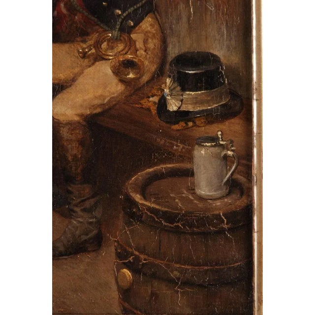 Maximilian Wachsmuth, Bavarian Scene, 19th Century, Oil on Canvas, Framed For Sale - Image 8 of 11