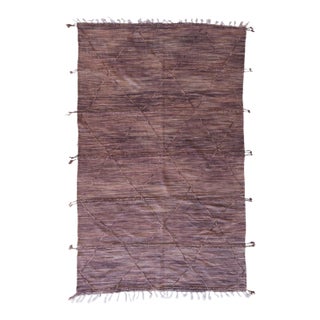 Moroccan Kilim Zanafi Rug - 10.1 X 5.9 Ft For Sale
