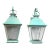 Pair of Vintage Solid Brass Wall Lanterns - Timeless Elegance for Your Home For Sale