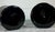 Amethyst Mid 20th Century Pair of Black Amethyst Art Glass Vases Marked Czechoslovakia For Sale - Image 8 of 8