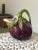 1970s Vintage 1970s French Ceramic Aubergine Pitcher For Sale - Image 5 of 9