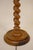 Auburn 1930s Neo Classic Empire Regency Cherry Ash Carved Barley Twist Floor Lamp For Sale - Image 8 of 13