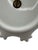Fenton Art Glass Company 1950’s Fenton Milk Glass Bon Bon Dish With Silver Crest Rim and Metal Handle For Sale - Image 4 of 10