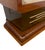 Art Deco Showcase Glazed on Three Sides For Sale - Image 4 of 11