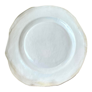 Vintage Boho Slab Built Studio Pottery Platter