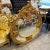 Italian Style Gold Oval Wall Mirror – Hand-Carved Gold Leaf For Sale In Miami - Image 6 of 7