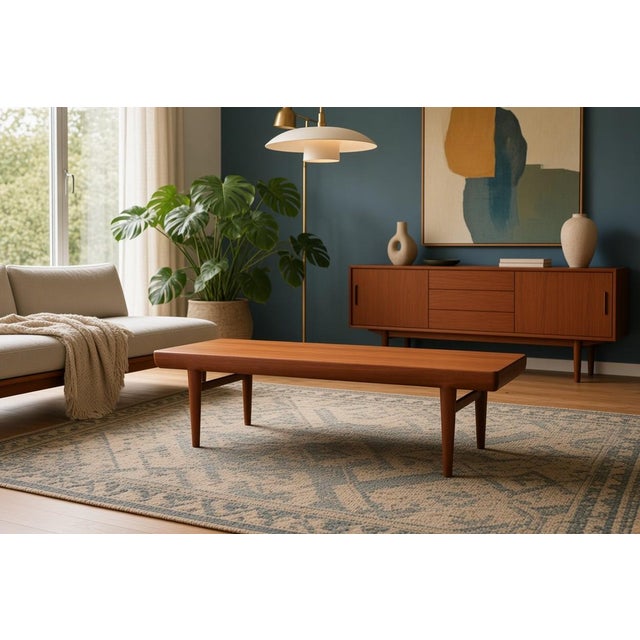 Teak Coffee Table with Drawers by Johannes Andersen for CFC Silkeborg, 1960s For Sale - Image 15 of 18