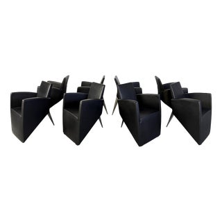 J. Lang Armchairs by Philippe Starck for Aleph, 1980s, Set of 8 For Sale