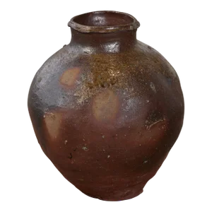 Shigaraki Tsubo Stoneware Ceramic Vessel