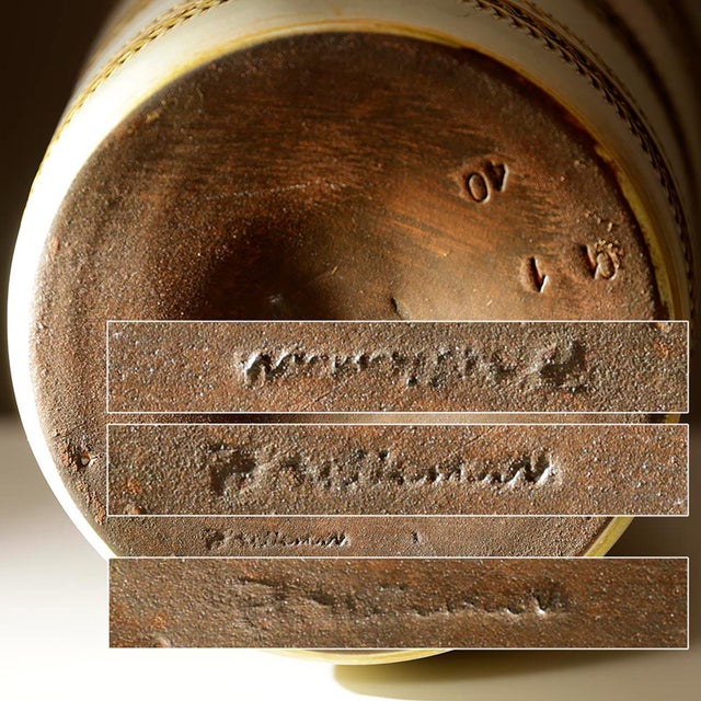 Handmade Ceramic Vase by Akru, Germany, 1960s For Sale - Image 6 of 7