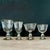 Vintage Queen Esther White Rose Pattern Goblets 5 1/2″ Tall - Set of 4 For Sale - Image 9 of 9