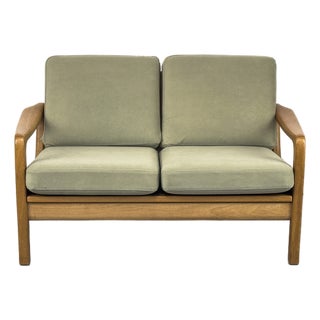 Two-Seater Sofa in Teak from Juul Kristensen, 1980s For Sale