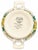 Transitional Vintage Edwin Knowles "Buttercup" Lugged Soup Cereal Bowl Cream Gold Trim Yellow Floral For Sale - Image 3 of 3