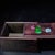 Shell Vintage Chinese Zitan Wood Sliding Lid Box With Mother of Pearl Lotus Inlay For Sale - Image 7 of 9