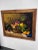 Traditional Mid 20th Century Still Life Fruit Basket Framed Painting For Sale - Image 3 of 12