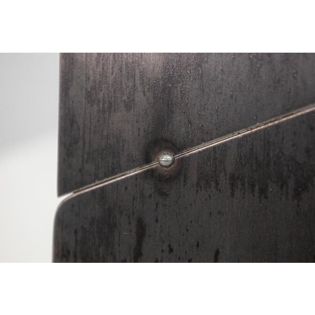 Adam Shirley - Metal Wall Contemporary Sculpture by Detroit Artist For Sale - Image 4 of 6
