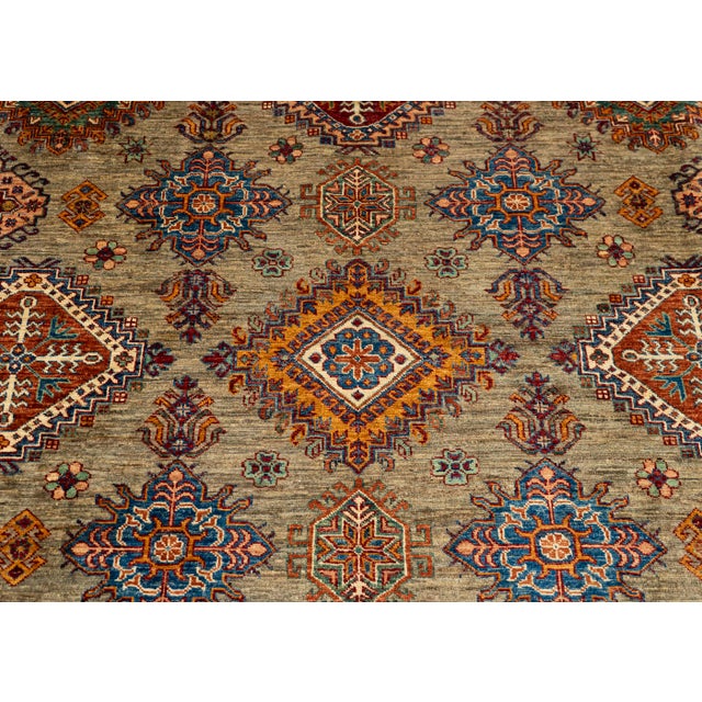 Oriental Handmade Rug 9'11" x 12'11" For Sale - Image 4 of 4
