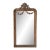 Antique 19th Century French Rococo Distressed Giltwood Wall Mirror For Sale