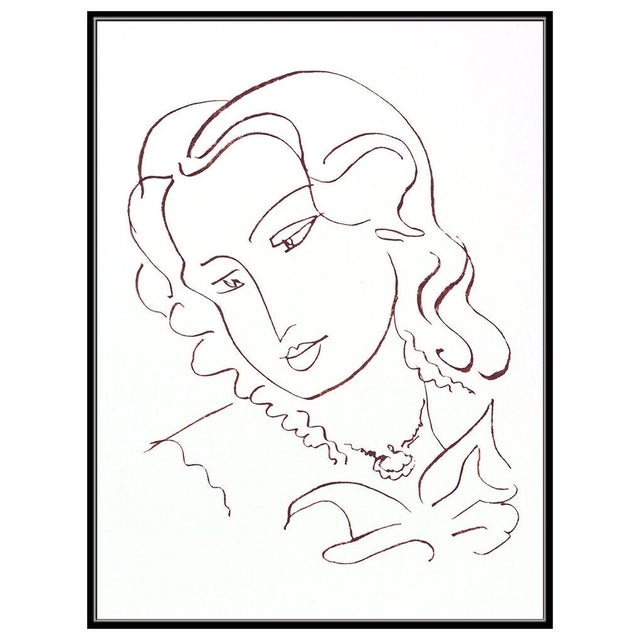 Message us to inquire about custom framing options! (Included for free with every purchase) The artwork here, "Lithograph...
