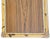 Tan 1960s Burnt Bamboo & Rattan Wrapped Two-Tier Drinks or Bar Cart on Casters For Sale - Image 8 of 12