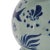 Chinese Blue and White Double Gourd Porcelain Vase With Scholar Fish Motif, Vintage 11.25" For Sale In San Francisco - Image 6 of 8