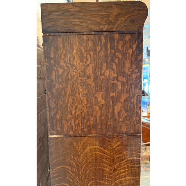 Five Piece Antique Lundstrum Barrister Bookcase For Sale - Image 14 of 16