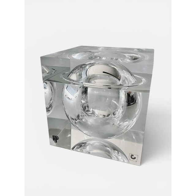 Bombo Ice Bucket by Studio TG for Guzzini, Italy, 1970s For Sale - Image 9 of 9