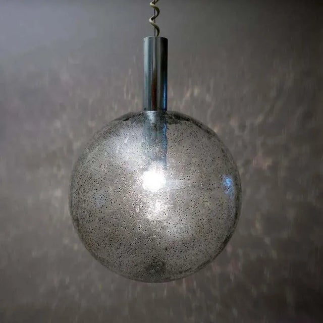 Flos Mid-Century Modern Italian Model Sfera Pendant Lamp by Tobia Scarpa for Flos, 1960s For Sale - Image 4 of 5