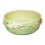 1940s Roseville "Apple Blossom" Green Bowl For Sale