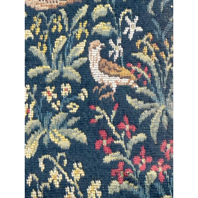 Vintage French Jacquard Tapestry with Noble Amazone Motif in the style of Aubusson, 1970s For Sale - Image 15 of 18