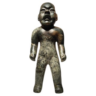 Preclassic Olmec Figurine in Stone For Sale