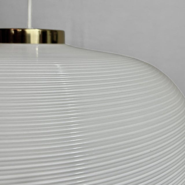 Gold Modern Rotoflex TR-67 Pendant Lamp Tr-67 by Alf Svensson for Bergboms, Sweden, 1960s For Sale - Image 8 of 11