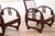 Beige Set of Vintage French Art Deco Wooden Armchairs, 1930s For Sale - Image 8 of 18