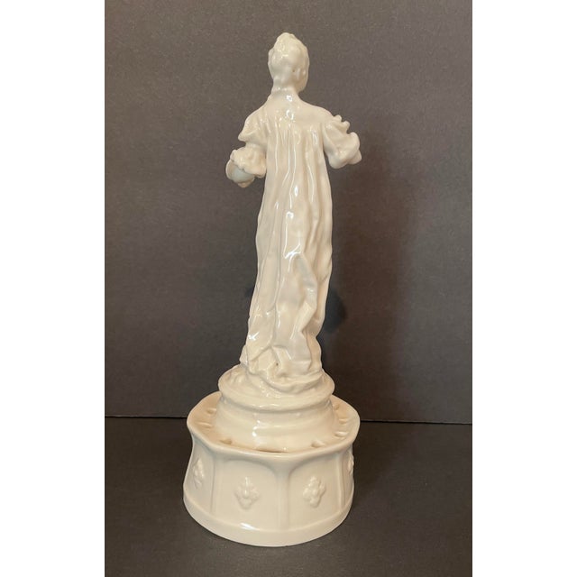 Traditional German Porcelain Artist or Muse Centerpiece For Sale - Image 3 of 10
