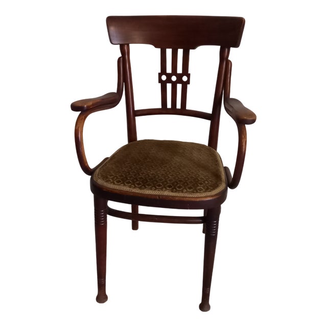 Armchair from Gebrüder Thonet Vienna Gmbh, 1910 For Sale