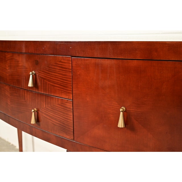 Baker Furniture Modern Regency Sideboard Credenza For Sale - Image 11 of 15