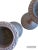 Pair of Antique Cast Iron Candle Stands With Rusted Patina For Sale - Image 4 of 5