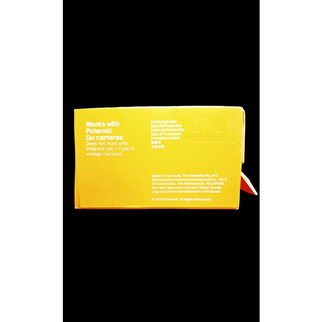 Brand new, factory-sealed Polaroid Go Color Instant Film Double Pack. I accidentally purchased the wrong film for my...