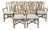 Set of Ten McGuire Bamboo Dining Chairs For Sale