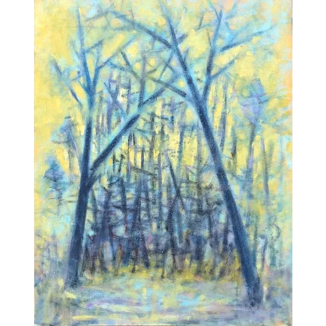 1960s Vintage Landscape Oil Painting For Sale - Image 11 of 11