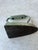 1940s Antique Cast Iron Painted Green For Sale - Image 5 of 6
