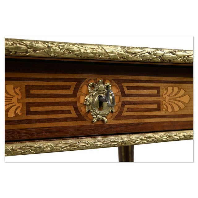 19th Century Marquetry Table For Sale - Image 6 of 10