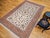 Ivory Vintage Persian Tabriz Rug, Hand-Knotted Wool & Silk, Allover Floral Pattern, Ivory & Pale Red, 7x10 For Sale - Image 8 of 18