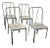Wrought Iron Chairs, Jardin Du Luxembourg, 1950s, Set of 4 For Sale