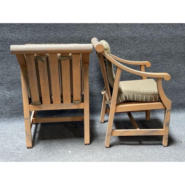 Summit Patio Table and Two Armchairs For Sale - Image 9 of 11