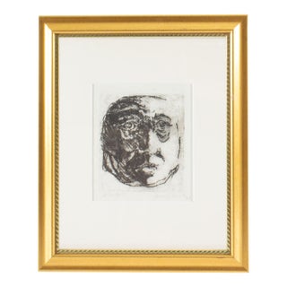 1965 “Who Me?” Etching by James L. Bruch For Sale